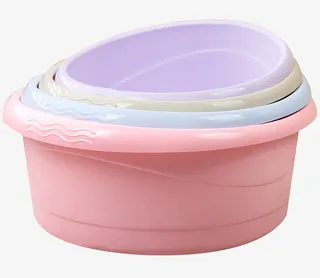 四件套大号塑料洗衣盆免抠