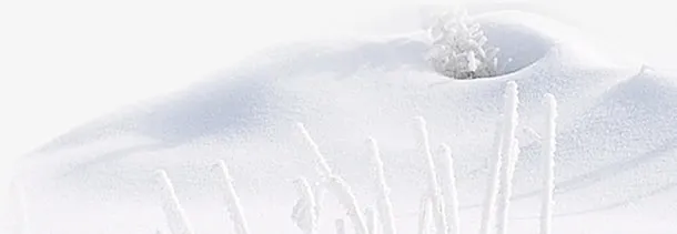 创意合成雪地效果素材免抠