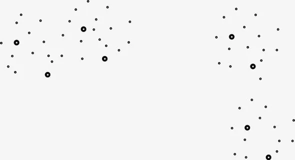 黑色闪耀星星免抠