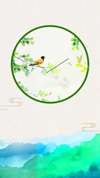 春天促销海报背景素材高清