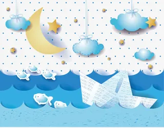 星空卡通图免抠