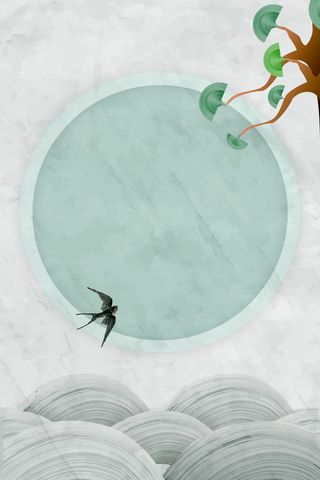 清新春天清明节假日节日中国风教育高清