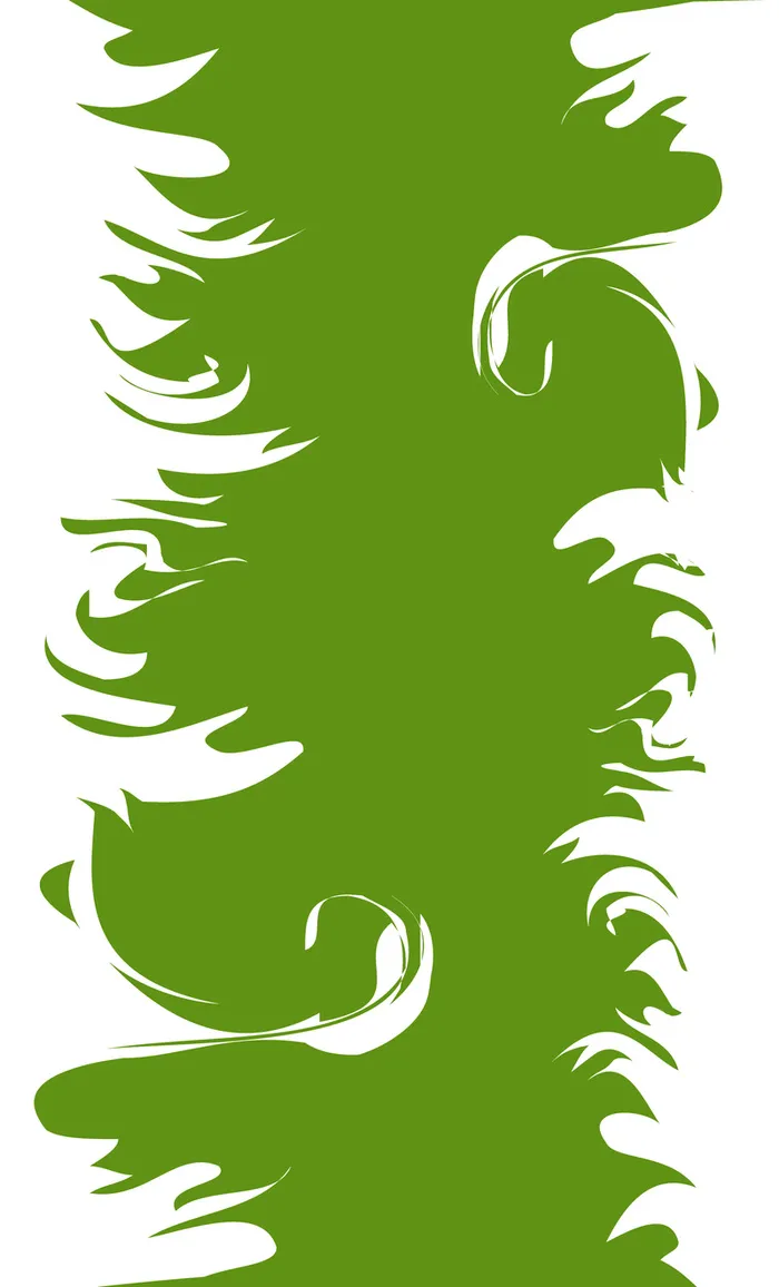 白色动感泼墨植物纹理绿色封面海报背景高清