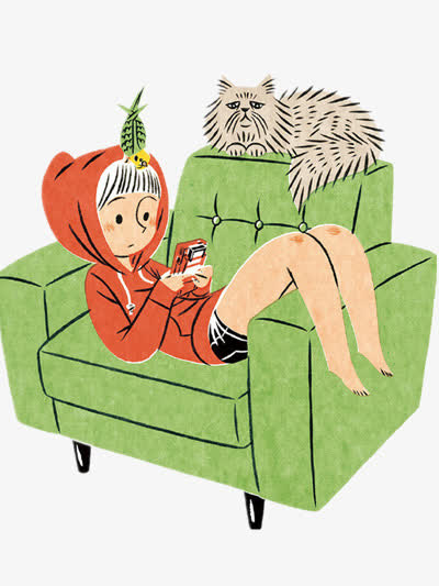 卡通插画免抠