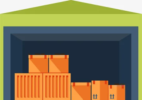 618购物节货物仓库免抠