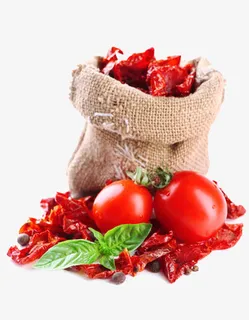 一麻袋红色食材免抠