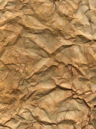 土黄褶皱纸免抠