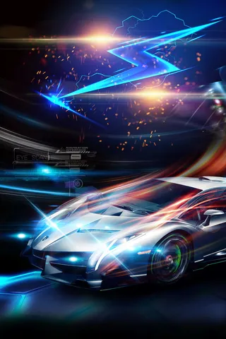 速度与激情赛车拉力赛设计海报高清