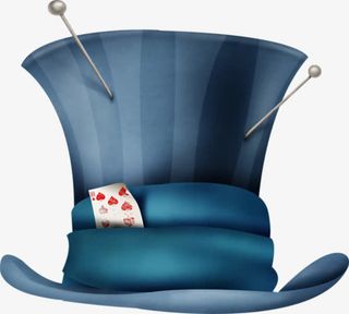 魔术师帽子免抠