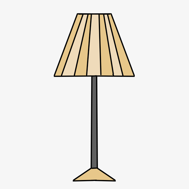 手绘台灯免抠