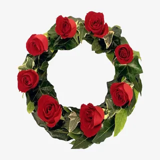 婚礼花环素材免抠