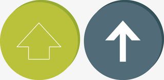 雪花置顶按钮免抠