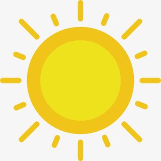 阳光明媚的图标免抠