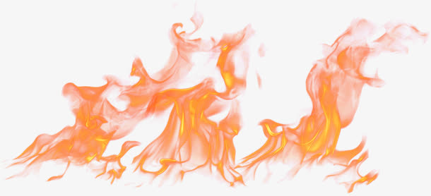 热烈燃烧的火苗免抠