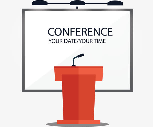 卡通教室讲台免抠