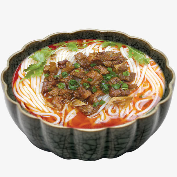 一碗牛肉米线免抠