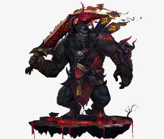 立绘原画游戏鬼帅牛头免抠