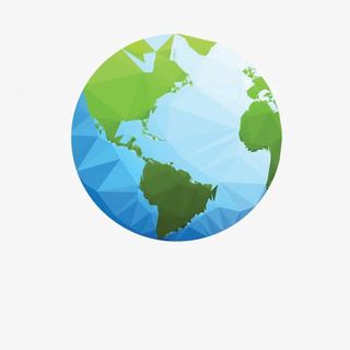扁平化地球免抠
