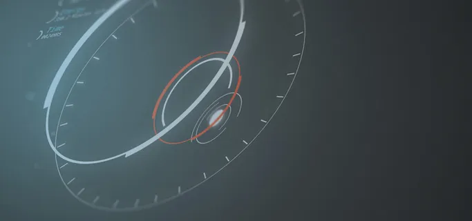 科技背景展板高清