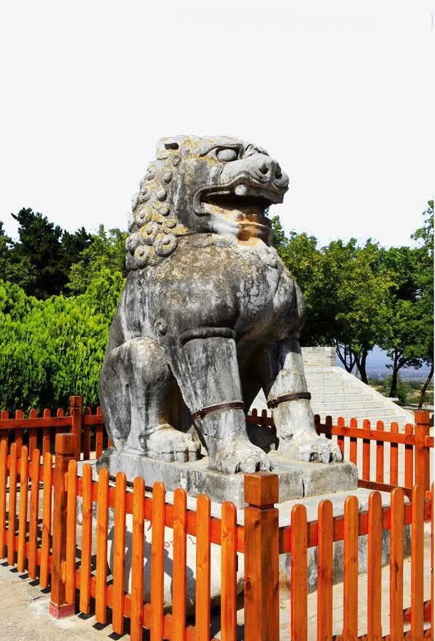 乾陵石狮图片免抠
