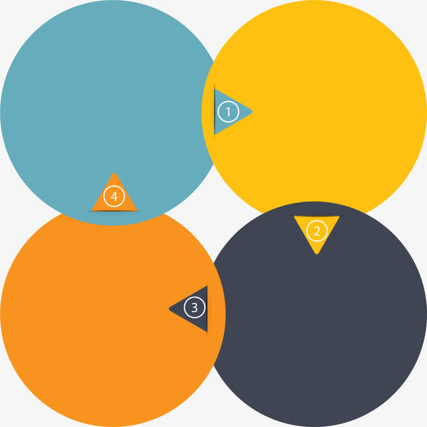 圆圈箭头标签免抠