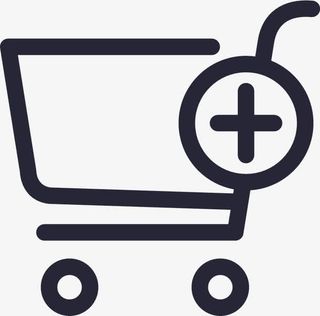 天鲜到ICON加入购物车免抠