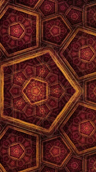 六边形简约背景图高清