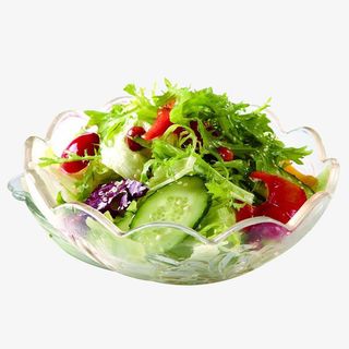 一盘美食佳肴大拌菜免抠