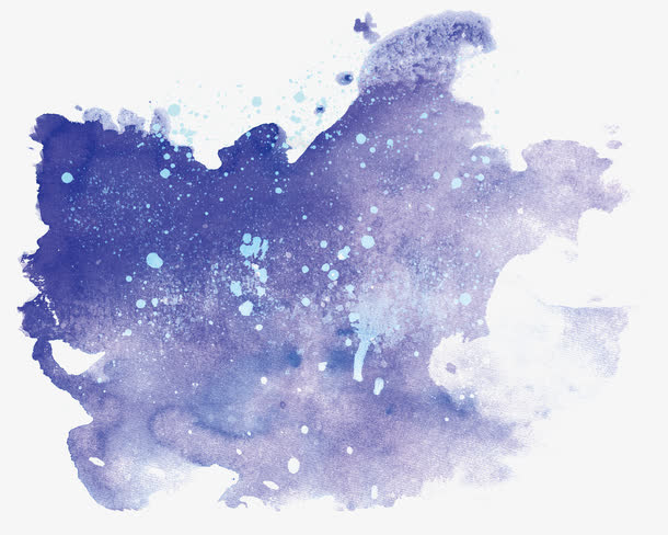 中国风泼墨元素免抠