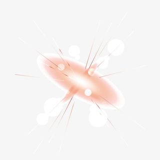 矢量散射光红色放射光照免抠