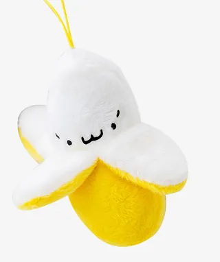 可爱小香蕉手机挂件免抠