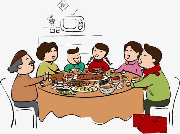 团圆饭免抠