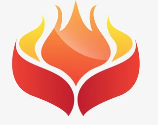 手绘花纹logo素材免抠