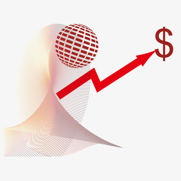 矢量箭头和曲线免抠