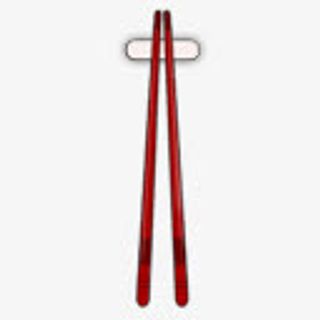 中国风卡通卡通 筷子免抠