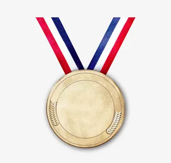 金牌铜色奖牌免抠