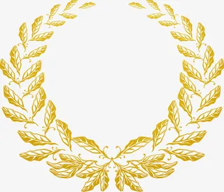 矢量金色稻子谷物素材图免抠