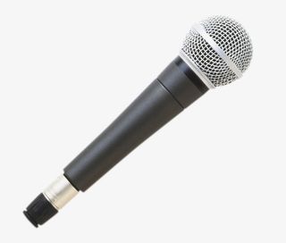 黑色的麦克风话筒免抠