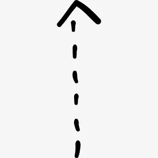 断了线的箭头图标免抠