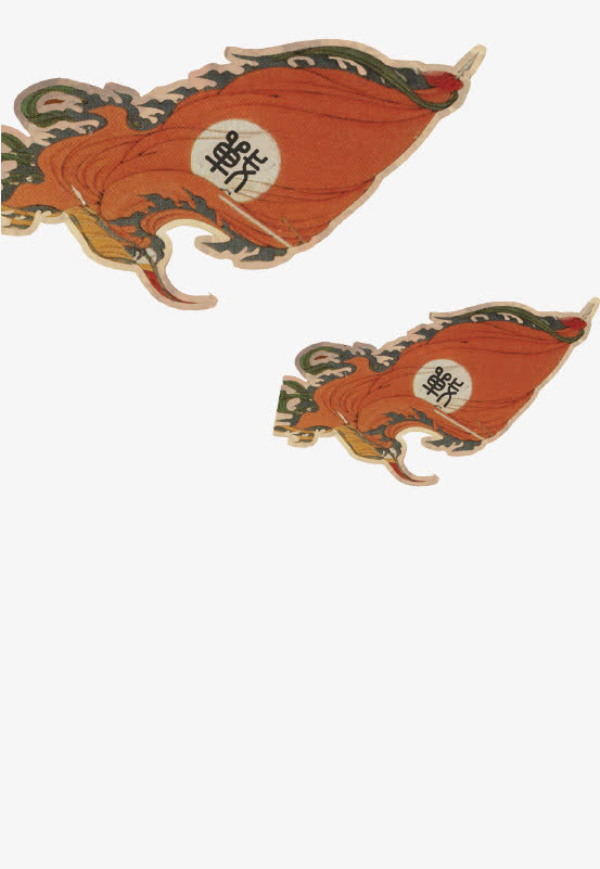 战旗矢量图免抠