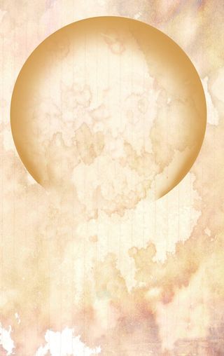 中国传统信纸月亮质感素材高清