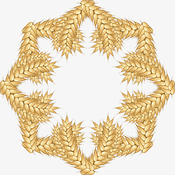小麦wheat图案免抠