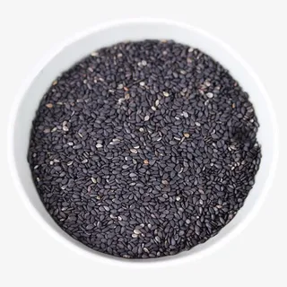 炒熟黑芝麻免抠