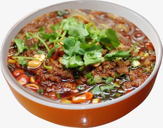 酸辣粉牛肉粉面免抠