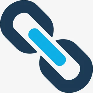 卡通简笔画锁链连接免抠