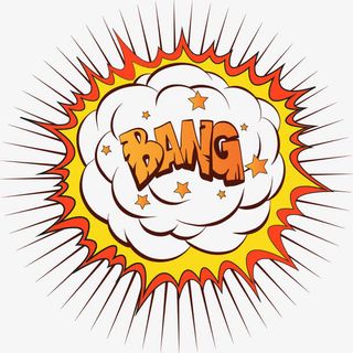 卡通爆炸效果免抠