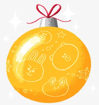 圣诞节 卡通摆件小装饰 元素免抠