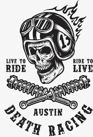 卡通骷髅矢量免抠