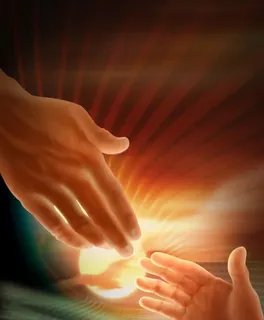 伸出来的一双手免抠