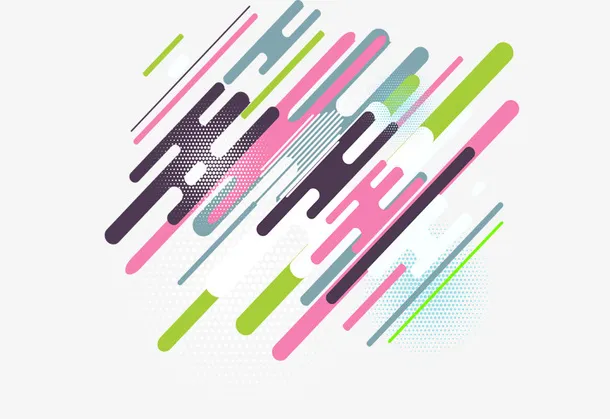 科技简约创意几何元素免抠